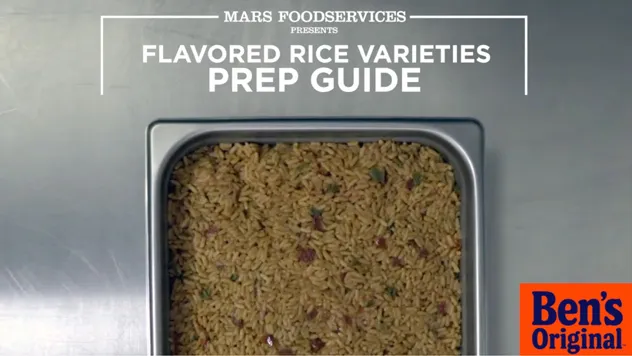 Flavored Rice Varieties Prep Guide Video marsfoodservices image