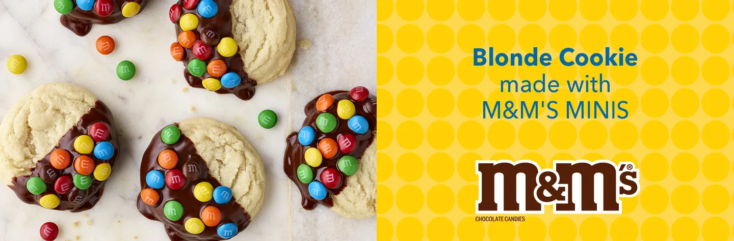 M&M’S® Blonde Cookie marsfoodservices image