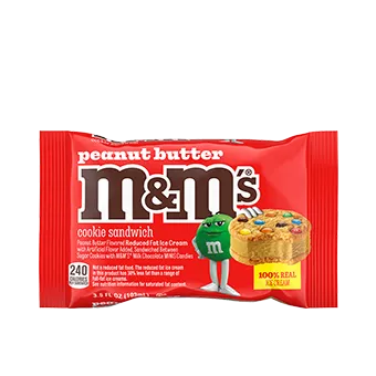 M&M'S PEANUT BUTTER ICE CREAM BAR marsfoodservices image